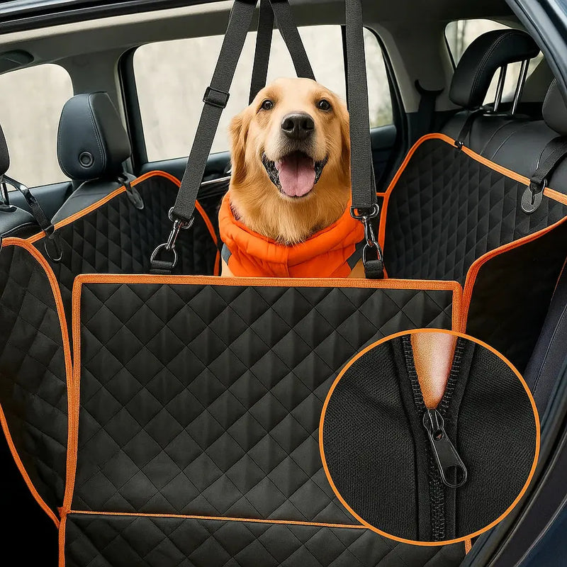 Housse de Siège Voiture pour Chien – Hammac Imperméable et Antidérapant