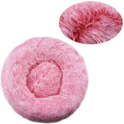 Cocon Moelleux – Panier Rond en Peluche pour Chats et Chiens