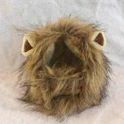 Perruque crinière de lion pour chat – Accessoire cosplay amusant et réaliste
