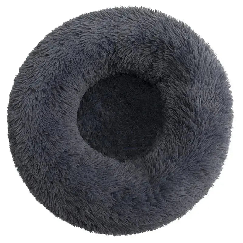 Cocon Moelleux – Panier Rond en Peluche pour Chats et Chiens