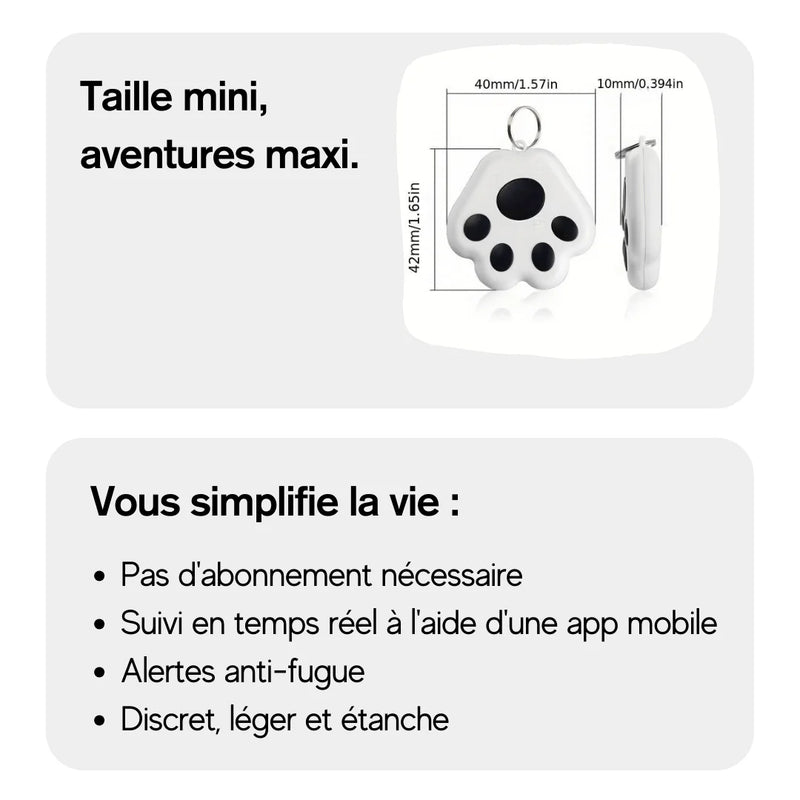 Traceur Intelligent SafePet – Sécurité et liberté pour vos animaux